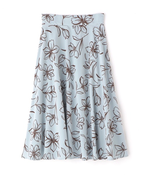 PROPORTION BODY DRESSING（プロポーションボディドレッシング）の「フロッキーフラワースカート/1212120005（スカート・レディース・グリーン/グレー・MEDIUM/SMALL）」の19枚目の写真
