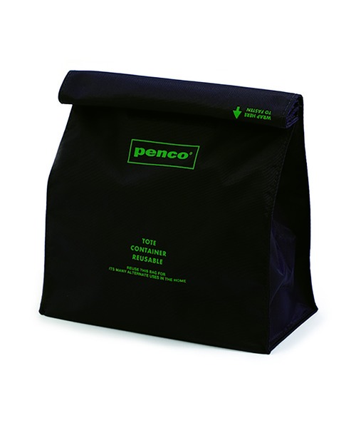 PENCO(ペンコ)の「penco/ペンコ ToGoサック ポーチ 紙袋風(ポーチ・メンズ・ホワイト/ベージュ/ダークグリーン/オレンジ/ネイビー/ブラック・FREE)」の3枚目の写真