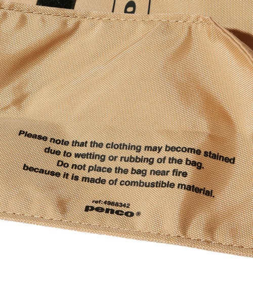 PENCO(ペンコ)の「penco/ペンコ ToGoサック ポーチ 紙袋風(ポーチ・メンズ・ホワイト/ベージュ/ダークグリーン/オレンジ/ネイビー/ブラック・FREE)」の18枚目の写真