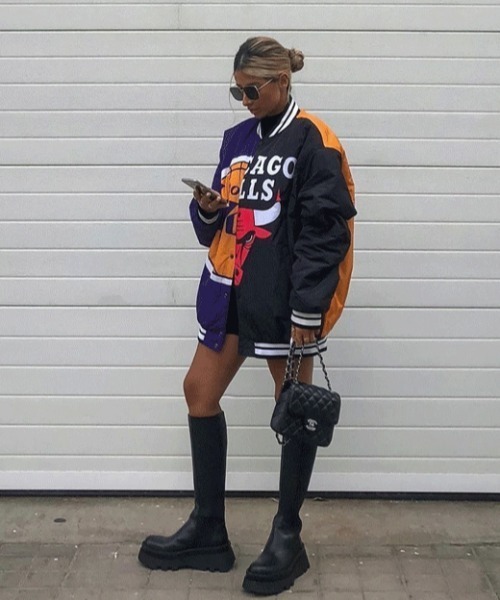 KOR(ケーオーアール)の「ボリュームソール サイドゴアロングブーツ(ブーツ・レディース・ブラック・35/36/37/38/39/40)」の10枚目の写真