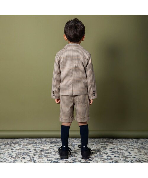 BREEZE（ブリーズ）の「フォーマルハーフパンツ（スーツパンツ・キッズ・ベージュ/ネイビー・90/100/110/120/130）」の17枚目の写真