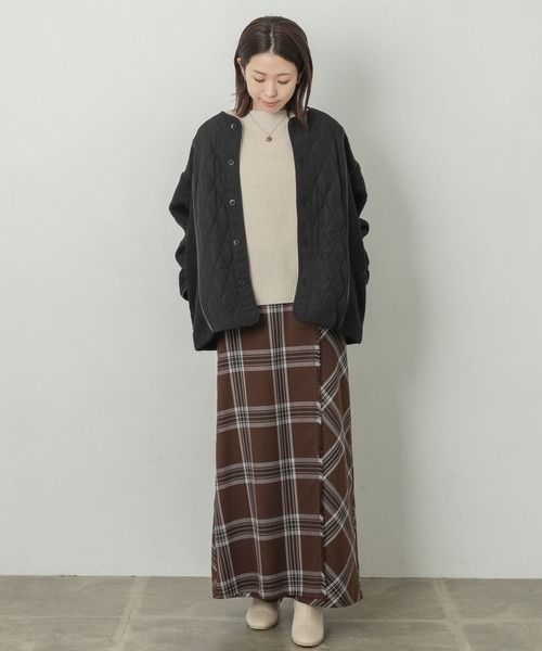 URBAN RESEARCH Sonny Label（アーバンリサーチサニーレーベル）の「キルティング切り替えブルゾン（ブルゾン・レディース・ブラック/カーキ/ブラウン系その他・FREE）」の11枚目の写真