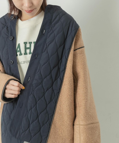 URBAN RESEARCH Sonny Label（アーバンリサーチサニーレーベル）の「キルティング切り替えブルゾン（ブルゾン・レディース・ブラック/カーキ/ブラウン系その他・FREE）」の13枚目の写真