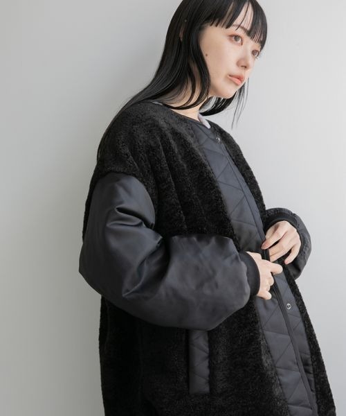 LOWRYS FARM（ローリーズファーム）の「キリカエボアブルゾン