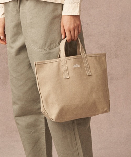 DANTON（ダントン）の「DANTON | キャンバストート LCS（トートバッグ・レディース・ベージュ/オリーブ/レッド/ホワイト系その他6/ブラック・ONE SIZE）」の6枚目の写真