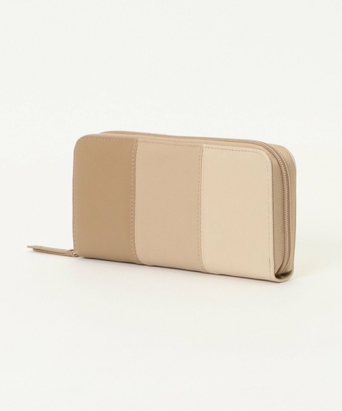 ikka（イッカ）の「3color ラウンドタバイレ 長財布（財布・レディース・ブラック/ベージュ/グリーン・FREE）」の8枚目の写真