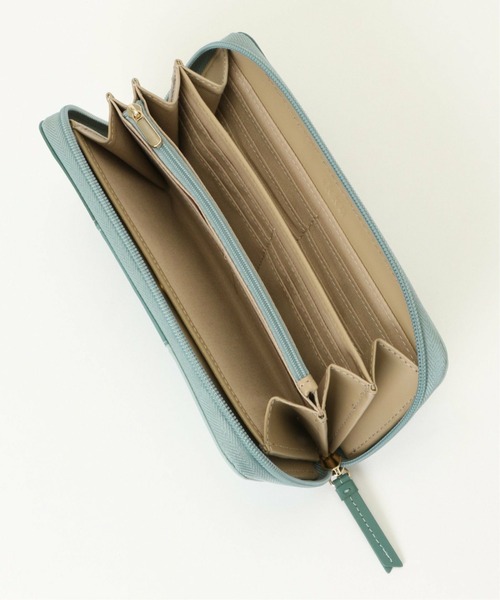 ikka（イッカ）の「3color ラウンドタバイレ 長財布（財布・レディース・ブラック/ベージュ/グリーン・FREE）」の19枚目の写真