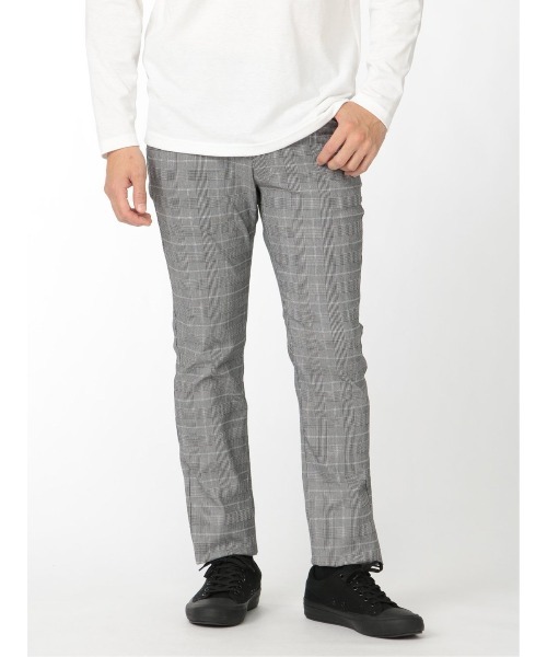 タカキューメンズ Taka Q Menクロスストレッチ クール スリムパンツ グレンチェック その他パンツ Taka Q タカキュー のファッション通販 Zozotown