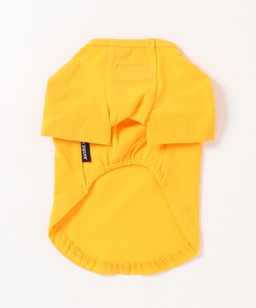 AVIREX(アヴィレックス)の「AVIREX/ブロックロゴTEE(ペットウェア・メンズ・ネイビー/イエロー・XS/2L/S/L/3M/3S/M/3L)」の6枚目の写真