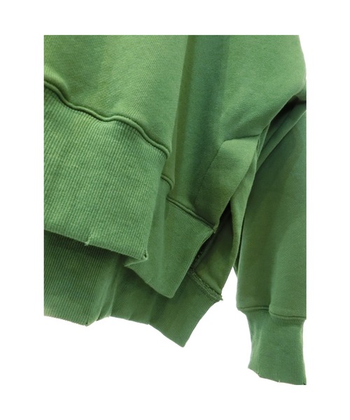 ulu(ウル)の「Original Big silhouette damage sweat(スウェット・レディース・ブラック/グリーン・FREE)」の14枚目の写真