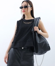 【BASIC COTTON/ベーシックコットン】22SS MESH VEST/メッシュベスト アミアミベスト