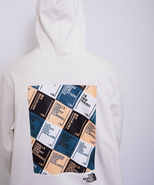 THE NORTH FACE(ザノースフェイス)の「THE NORTH FACE(ザ・ノース・フェイス) WAMFC バックロゴ プルパーカー(パーカー・メンズ・ホワイト・S/M/L/XL/XXL)」の11枚目の写真