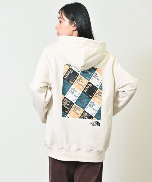 THE NORTH FACE(ザノースフェイス)の「THE NORTH FACE(ザ・ノース・フェイス) WAMFC バックロゴ プルパーカー(パーカー・メンズ・ホワイト・S/M/L/XL/XXL)」の17枚目の写真