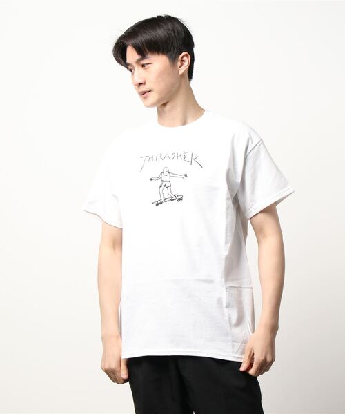 Thrasher スラッシャー Gonz Tee Un Tシャツ カットソー Thrasher スラッシャー のファッション通販 Zozotown
