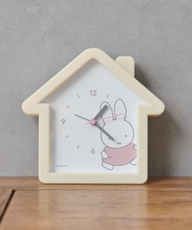 Miffy（ ミッフィー）の「ミッフィー ハウス型クロック 時計（置時計・キッズ）」