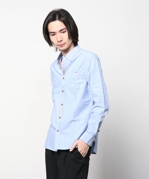 ツートーン シャツ ブラウス スリムフィットシャツ シャツ ブラウス Soda 2 を購入できます