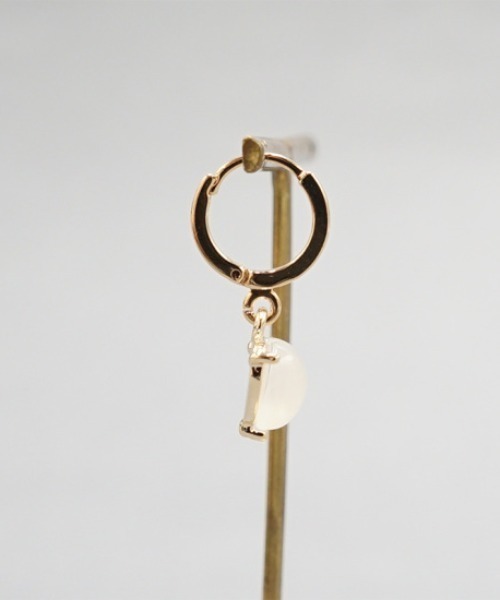 flower（フラワー）の「ピュアハートピアス（ピアス（片耳用）・レディース・ゴールド・FREE）」の7枚目の写真