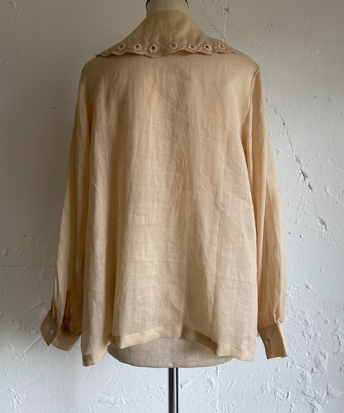 Heriter（エリテ）の「カットワークカラーブラウス（シャツ/ブラウス・レディース・ブラック/ベージュ・38）」の19枚目の写真