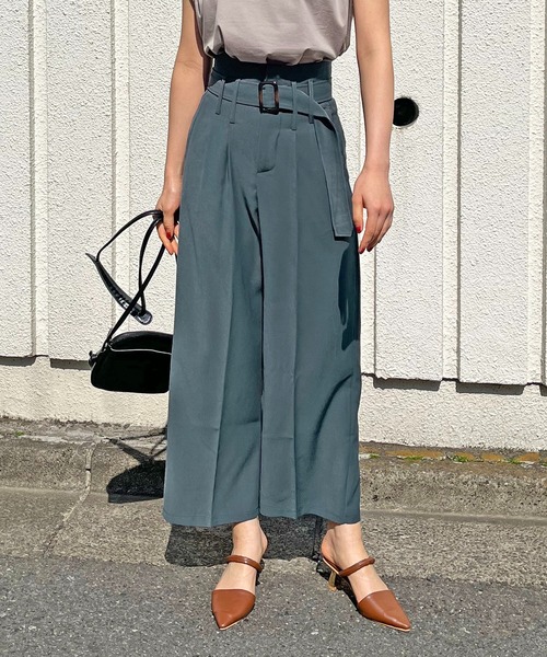 ▲美品HERMESエルメス センタープレス スラックス パンツ グレージュ 40 中古・古着通販】HERMES (エルメス) センタープレスパンツ グレー