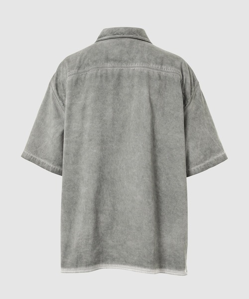 A-COLD-WALL*(アコールドウォール)の「DYE TECH SHORT SLEEVE OVERSHIRT(シャツ/ブラウス・メンズ・ライトグレー/ブルー・M/L/XL)」の3枚目の写真