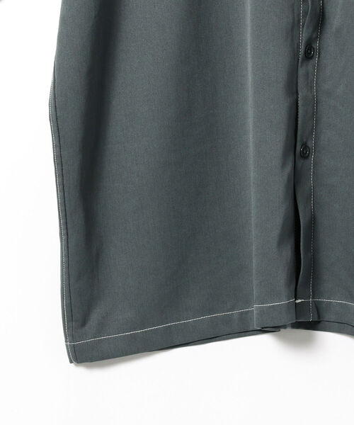 BEAMS(ビームス)の「BEAMS / ステッチ イージーフィット シャツ(シャツ/ブラウス・メンズ・ブラック/グレー/ワイン・SMALL/MEDIUM/LARGE/X-LARGE)」の16枚目の写真