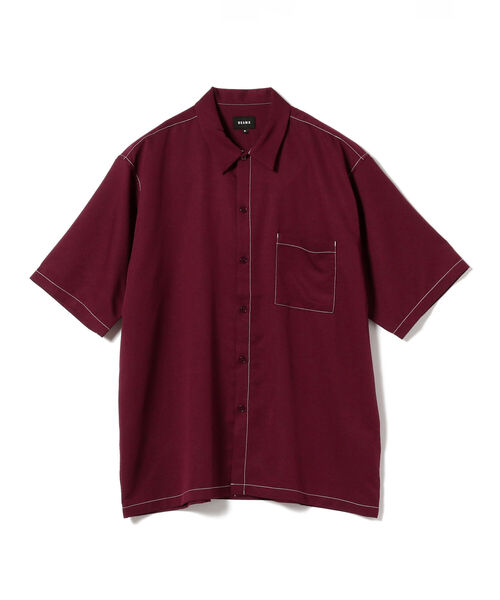 BEAMS(ビームス)の「BEAMS / ステッチ イージーフィット シャツ(シャツ/ブラウス・メンズ・ブラック/グレー/ワイン・SMALL/MEDIUM/LARGE/X-LARGE)」の13枚目の写真