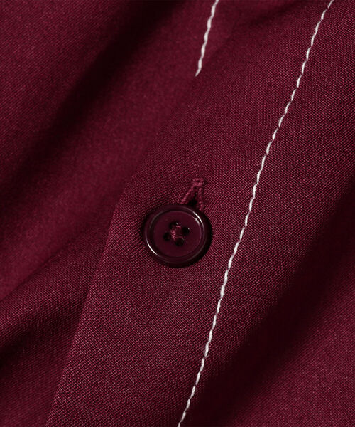 BEAMS(ビームス)の「BEAMS / ステッチ イージーフィット シャツ(シャツ/ブラウス・メンズ・ブラック/グレー/ワイン・SMALL/MEDIUM/LARGE/X-LARGE)」の11枚目の写真