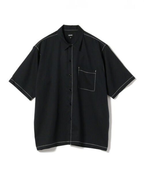 BEAMS(ビームス)の「BEAMS / ステッチ イージーフィット シャツ(シャツ/ブラウス・メンズ・ブラック/グレー/ワイン・SMALL/MEDIUM/LARGE/X-LARGE)」の10枚目の写真