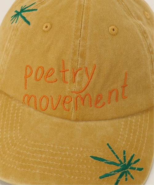 P.A.M.（パム）の「【P.A.M / パム】POETRY MOVEMENT BASEBALL CAP