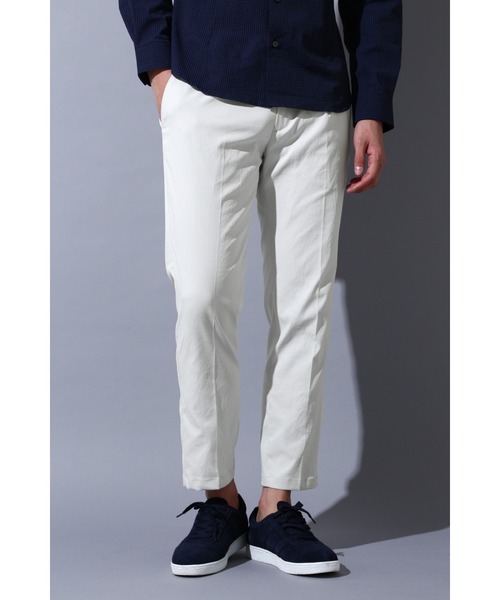 HIGH STREET（ハイストリート）の「HIGH STREET∴NOTOワンタックイージーパンツ（その他パンツ・メンズ・ネイビー/ベージュ系その他/グレー・M/S）」の2枚目の写真