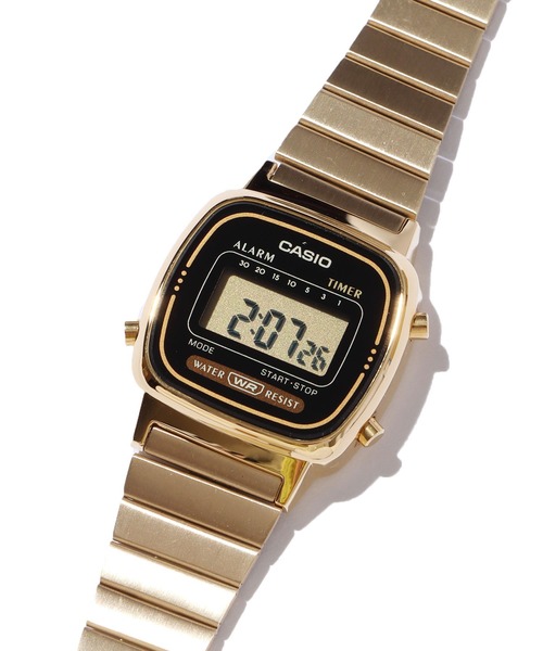 CASIO(カシオ)の「CASIO/カシオ STANDARD DIGITAL クォーツ式 腕時計(デジタル腕時計・レディース・ゴールド/ゴールド系その他・FREE)」の4枚目の写真
