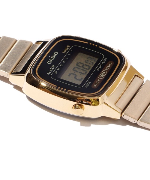 CASIO(カシオ)の「CASIO/カシオ STANDARD DIGITAL クォーツ式 腕時計(デジタル腕時計・レディース・ゴールド/ゴールド系その他・FREE)」の7枚目の写真