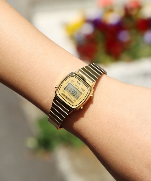 CASIO(カシオ)の「CASIO/カシオ STANDARD DIGITAL クォーツ式 腕時計(デジタル腕時計・レディース・ゴールド/ゴールド系その他・FREE)」の13枚目の写真