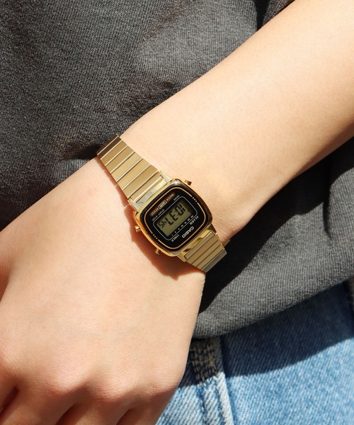 CASIO(カシオ)の「CASIO/カシオ STANDARD DIGITAL クォーツ式 腕時計(デジタル腕時計・レディース・ゴールド/ゴールド系その他・FREE)」の22枚目の写真