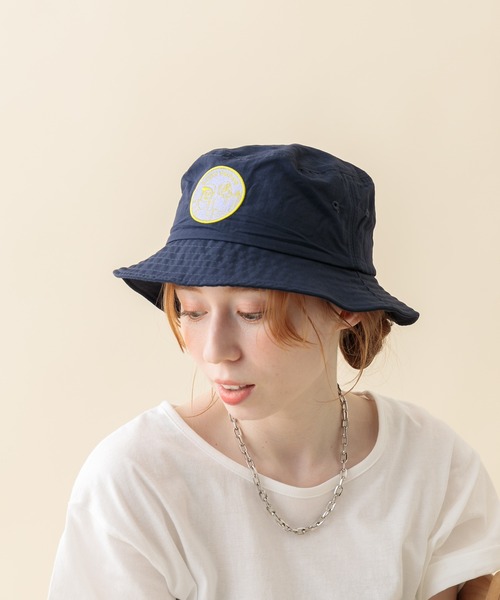 Paradise Picnic(パラダイスピクニック)の「ヨシモト バイカラーバケットハット(ハット・レディース・ベージュ/パープル/ブラウン/ライトグリーン/ライトピンク・FREE)」の1枚目の写真