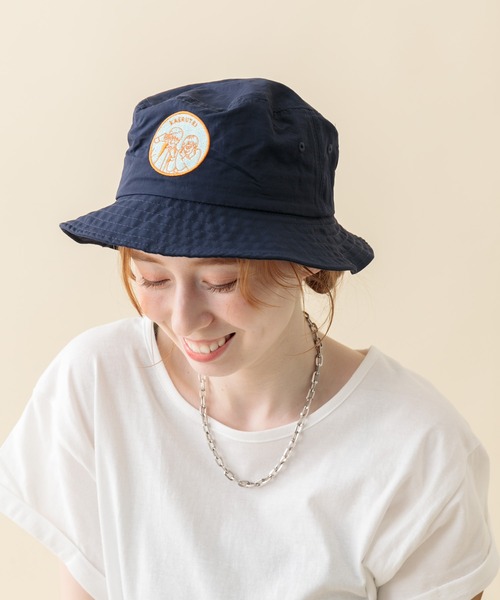 Paradise Picnic(パラダイスピクニック)の「ヨシモト バイカラーバケットハット(ハット・レディース・ベージュ/パープル/ブラウン/ライトグリーン/ライトピンク・FREE)」の22枚目の写真