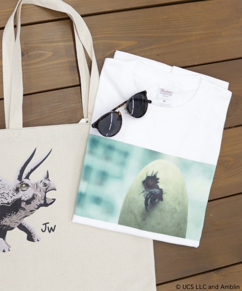 ACCOMMODE(アコモデ)の「Jurassic World Tシャツ(Tシャツ/カットソー・レディース・ホワイト・FREE)」の4枚目の写真