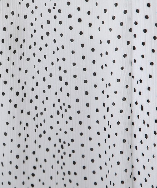 INDIVI（インディヴィ）の「◆【太田莉菜さん着用/洗える/インポート】ドット柄ナローロングスカート（スカート・レディース・ブラック系/ホワイト系その他/ブルー系・36/38/40/15 /05/13/19/12/03）」の18枚目の写真