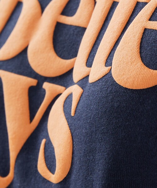 FREAK'S STORE(フリークスストア)の「DAYS TEE/デイズロゴTシャツ(Tシャツ/カットソー・レディース・オフホワイト/イエロー/ネイビー・フリ-)」の16枚目の写真