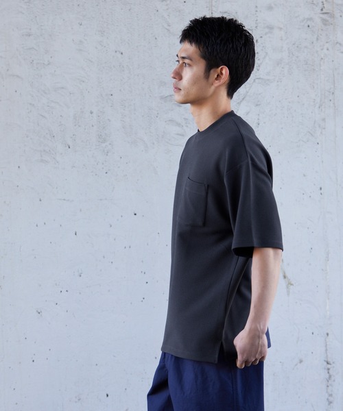 エンボスポケットTシャツ（Tシャツ/カットソー）｜coca（coca