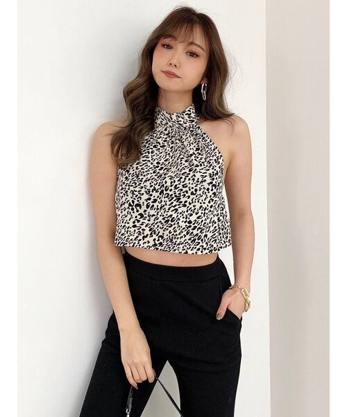 GYDA(ジェイダ)の「LEOPARD PATTERN アメスリブラウス(シャツ/ブラウス・レディース・その他/その他2・FREE)」の4枚目の写真