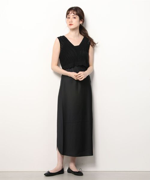 ALLSAINTS(オールセインツ)の「CASS DRESS | CASS ドレス・ワンピース(ワンピース・レディース・ブラック・S/M/XS/L)」の8枚目の写真