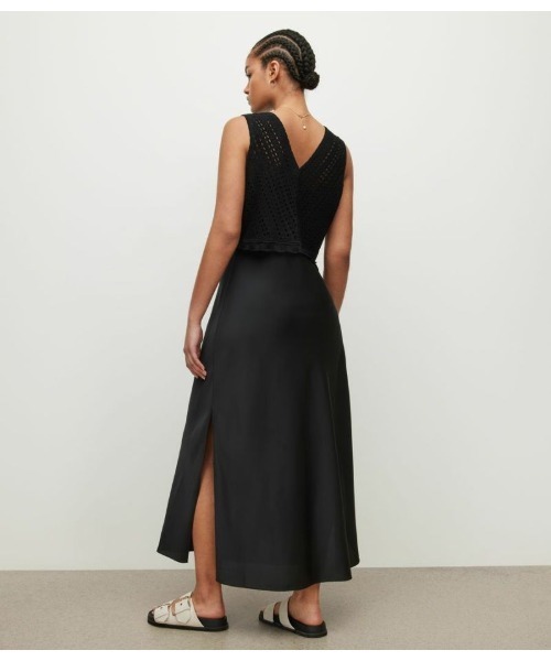 ALLSAINTS(オールセインツ)の「CASS DRESS | CASS ドレス・ワンピース(ワンピース・レディース・ブラック・S/M/XS/L)」の7枚目の写真