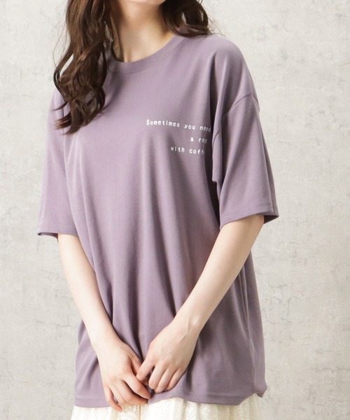 Mac-House(マックハウス)の「イラストプリントTシャツ(Tシャツ/カットソー・メンズ・ホワイト/ブラック/パープル・M/L)」の13枚目の写真