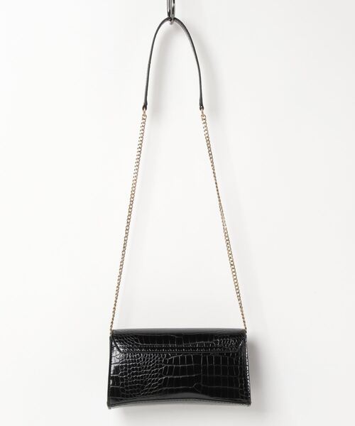 Guess(ゲス)の「NIGHT FALL Flap Clutch(クラッチバッグ・レディース・ブラック・ONE SIZE)」の10枚目の写真