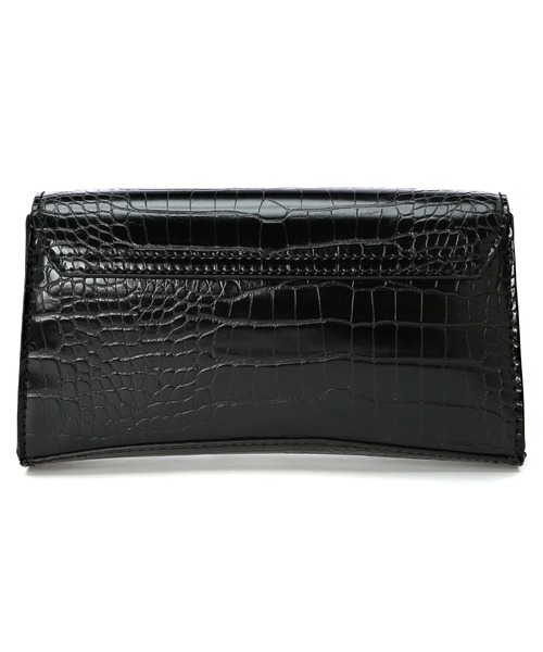 Guess(ゲス)の「NIGHT FALL Flap Clutch(クラッチバッグ・レディース・ブラック・ONE SIZE)」の3枚目の写真