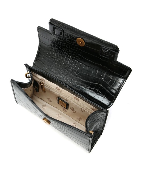 Guess(ゲス)の「NIGHT FALL Flap Clutch(クラッチバッグ・レディース・ブラック・ONE SIZE)」の7枚目の写真