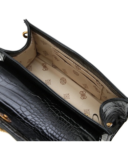 Guess(ゲス)の「NIGHT FALL Flap Clutch(クラッチバッグ・レディース・ブラック・ONE SIZE)」の8枚目の写真