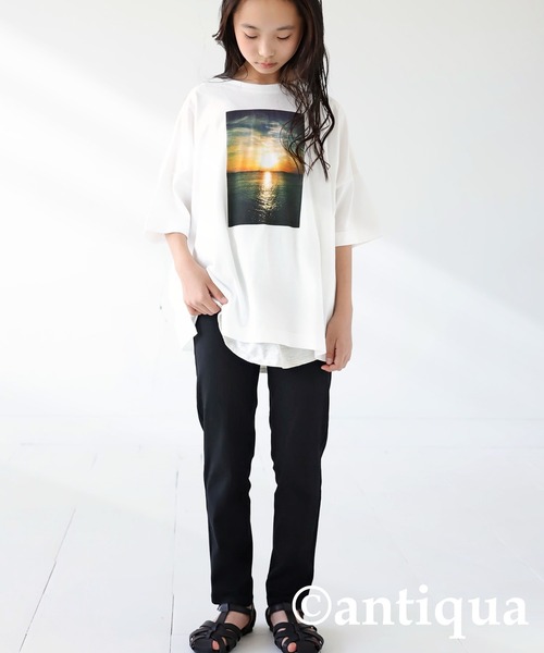 antiqua（アンティカ）の「スキニーストレッチパンツ（その他パンツ・キッズ・ブラック/インディゴブルー/ブルー・4/6/3/5）」の4枚目の写真