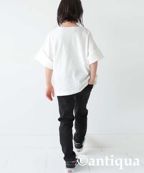 antiqua（アンティカ）の「スキニーストレッチパンツ（その他パンツ・キッズ・ブラック/インディゴブルー/ブルー・4/6/3/5）」の11枚目の写真